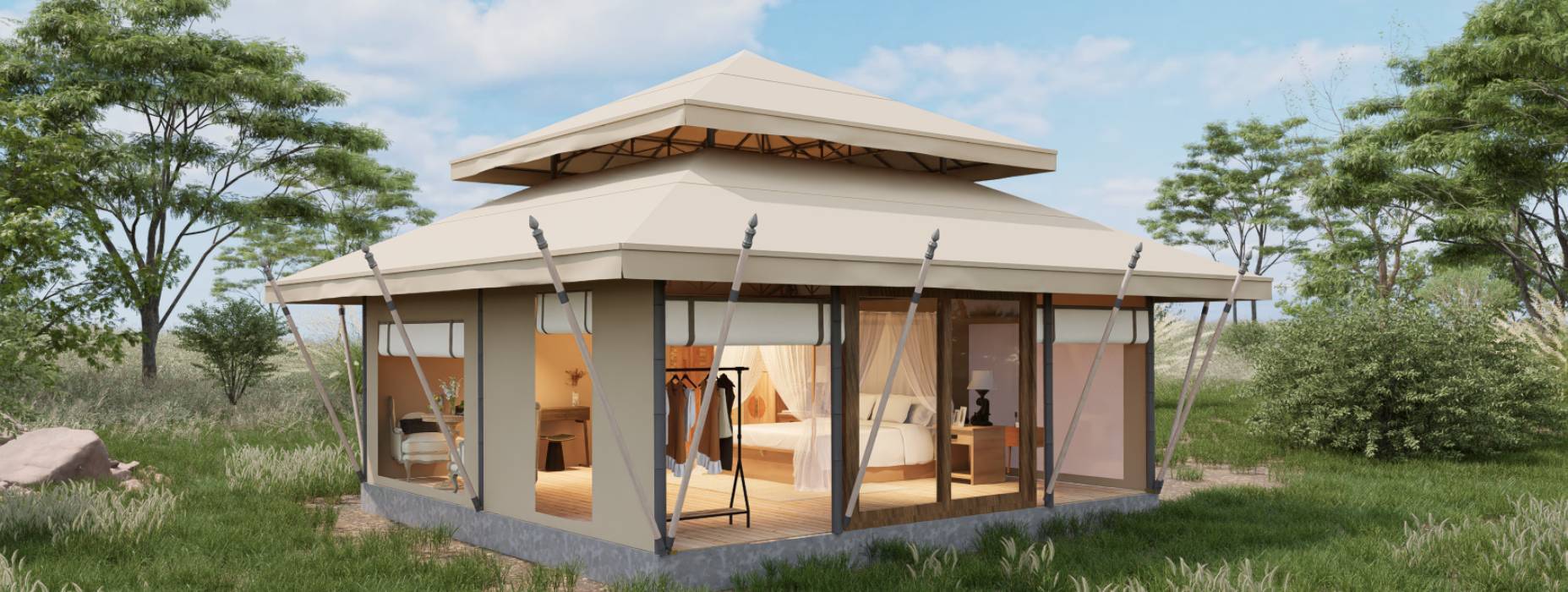 张北县户外野奢帐篷