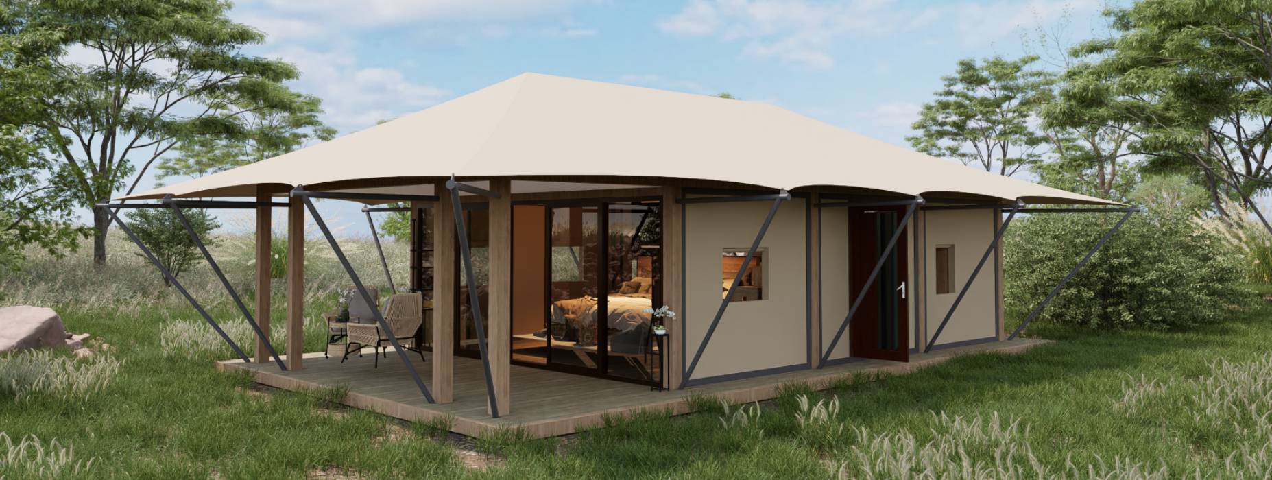 张北县户外酒店帐篷厂家